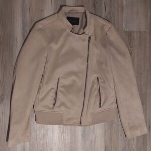 Banana Republic Tan Bomber Jacket